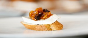 Shereen Shabnam Goats Cheese and Craisins Chutney